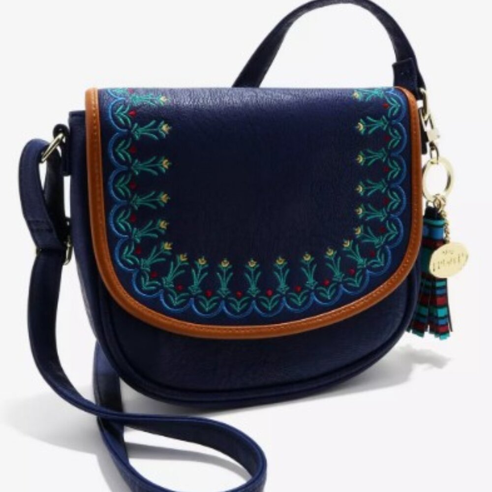 Loungefly Disney Frozen Anna Embroidered Crossbody Bag - BoxLunch Exclusive